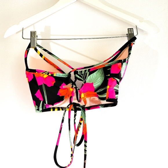 Shade & Shore V Wire Floral Bikini Swim Top - Picture 4 of 8